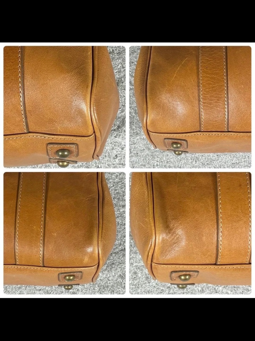 Mulberry Brown Leather Satchel with Gold Hardware - Picture 6 of 16